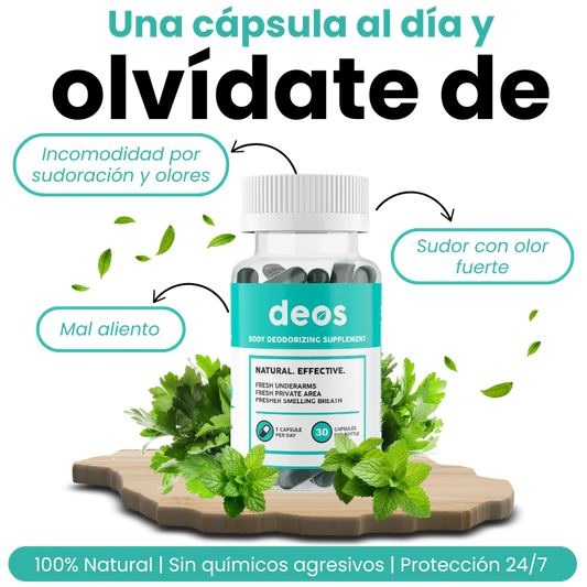 Desodorante corporal | Elimina olores de pies a cabeza 2x1